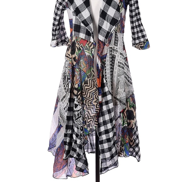 NWOT Beautiful Designer Feratelli Kimono in M - Picture 5 of 6